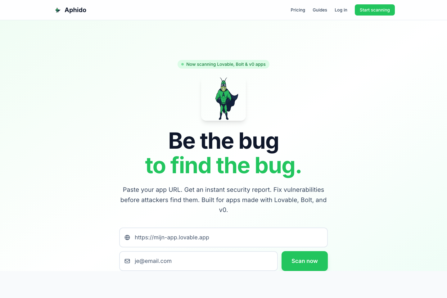 Aphido screenshot